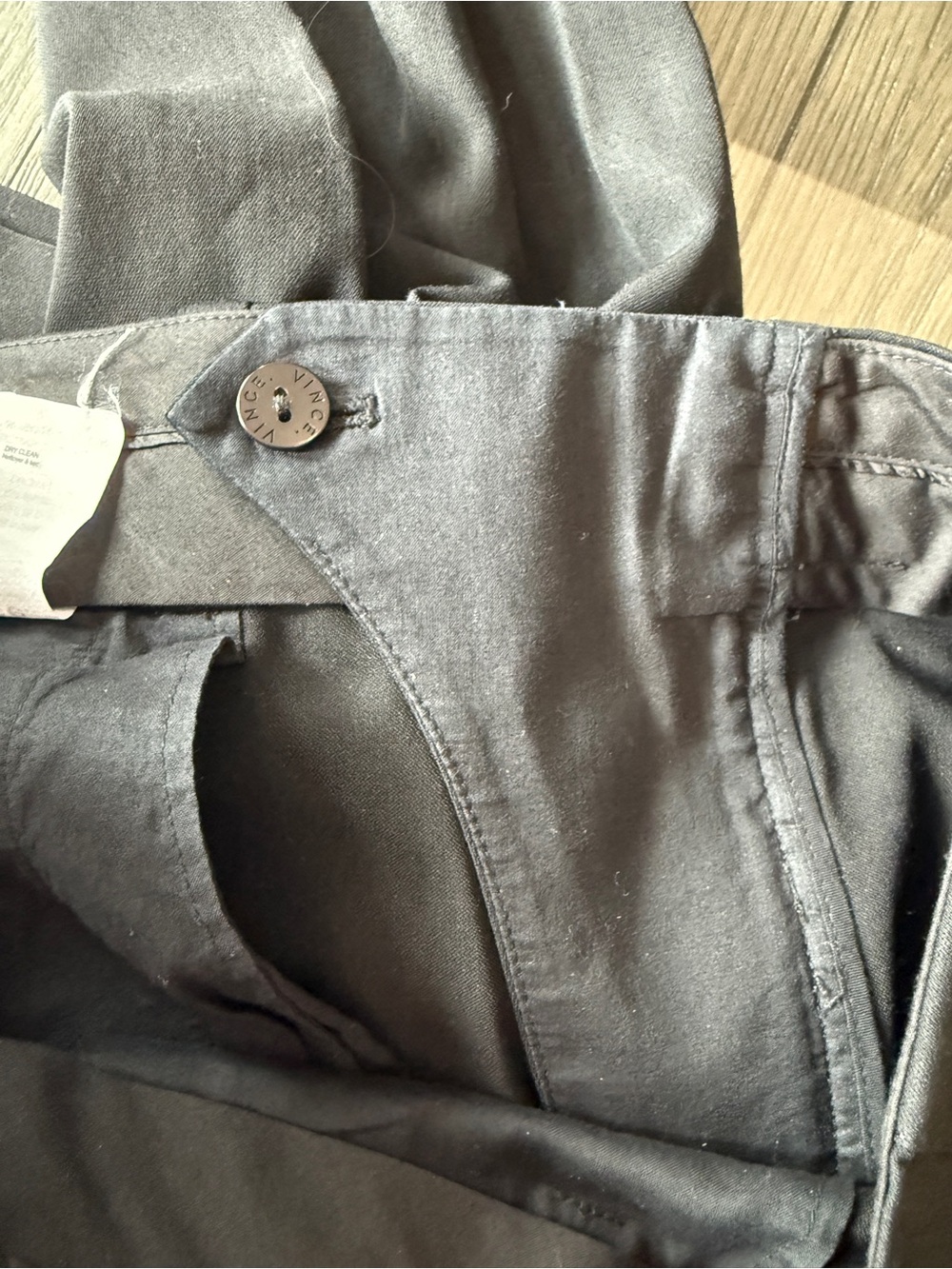 Vince Black Slim Ankle Pants Size 6 Stretch Career Office Trousers 25401 - Picture 14 of 15